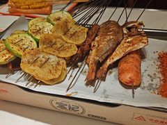 -宝记烧烤·碳锅羊肉·羊蝎子火锅·夜食社(文体路创始店)