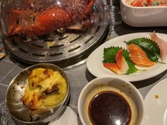 法国群岛三文鱼刺身-一方渔歌蒸汽海鲜自助(文化路万达广场店)