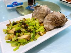 大王螺炒芹菜-金海湾海鲜排档(朱家尖店)