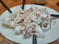 白灼鱿鱼-老宅原住民沙茶面精品小吃(龙头路店)