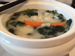 上汤鲜百合菠菜-广州富力丽思卡尔顿酒店·丽轩·粤菜