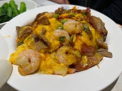 招牌叉烧葱花滑蛋饭-深仔记茶餐厅(亚士厘道店)