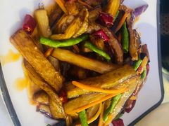 豆角炒茄子-盐禾堂海南屯昌香草鸭(总店)