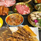 在富阳终于吃到好吃的东北特色烤肉了！