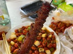 烤香肠-路书奇炝锅绿豆面(万客隆店)