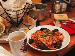 蕃茄青口意粉-阿甘虾餐厅(凌霄阁店)