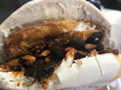 -清真马乐贝腊牛肉蛋黄菜夹馍(马蓉洒金桥店)