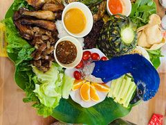 -沐毫傣泐云南菜孔雀宴•手抓饭傣味烧烤(曼听公园店)