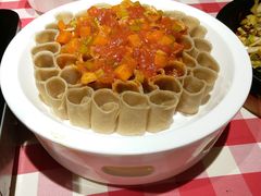西红柿茄丁莜面窝窝-西贝莜面村(当代商城店)
