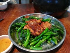 叉烧炒芥兰-农汤老店(顺联公园里店)
