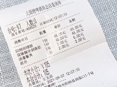 账单-大师傅金奖啤酒鱼(西街口总店)