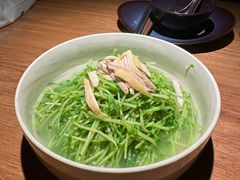 鸡汤浸菜苗-阿强家川菜·29年老字号(岗顶店)