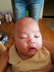 -慧婴轩婴儿理胎发胎毛笔胎毛画手足印(通州店)