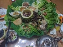 -沐毫傣泐云南菜孔雀宴•手抓饭傣味烧烤(曼听店)