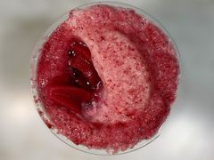 冰山杨梅桃-喜茶(北京五棵松华熙店)