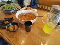 -海派美食·家宴海鲜青岛菜·石锅鲽鱼头(东方城店)