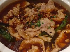 水煮肉片-绿茶餐厅(龙湖杭州金沙天街店)