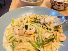 蓝钻虾松海胆酱意大利面-红小满休闲餐厅(十全街店)