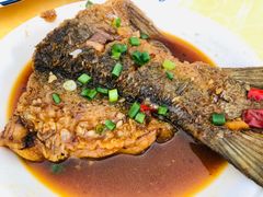 红烧划水-天乐农家鱼头王(天目湖店)