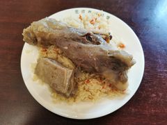 豪华腿排饭-巴依家新疆手抓饭(菱角湖万达店)