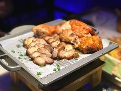 绿茶烤鸡烤肉拼盘-绿茶餐厅(乐峰广场店)