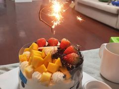 草芒水果双拼蛋糕-维尔纳斯·生日蛋糕·动物奶油冰淇淋蛋糕(雨花店)