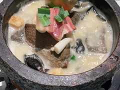 砂锅自制黑豆腐-富淳饭店(陆家嘴保利广场店)