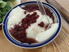 红豆白雪冰豆花-人和水上飘(第一家店)