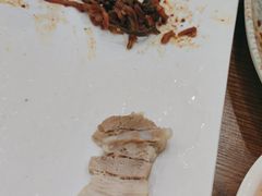 小盘白切肉-旺清进洞米肠汤