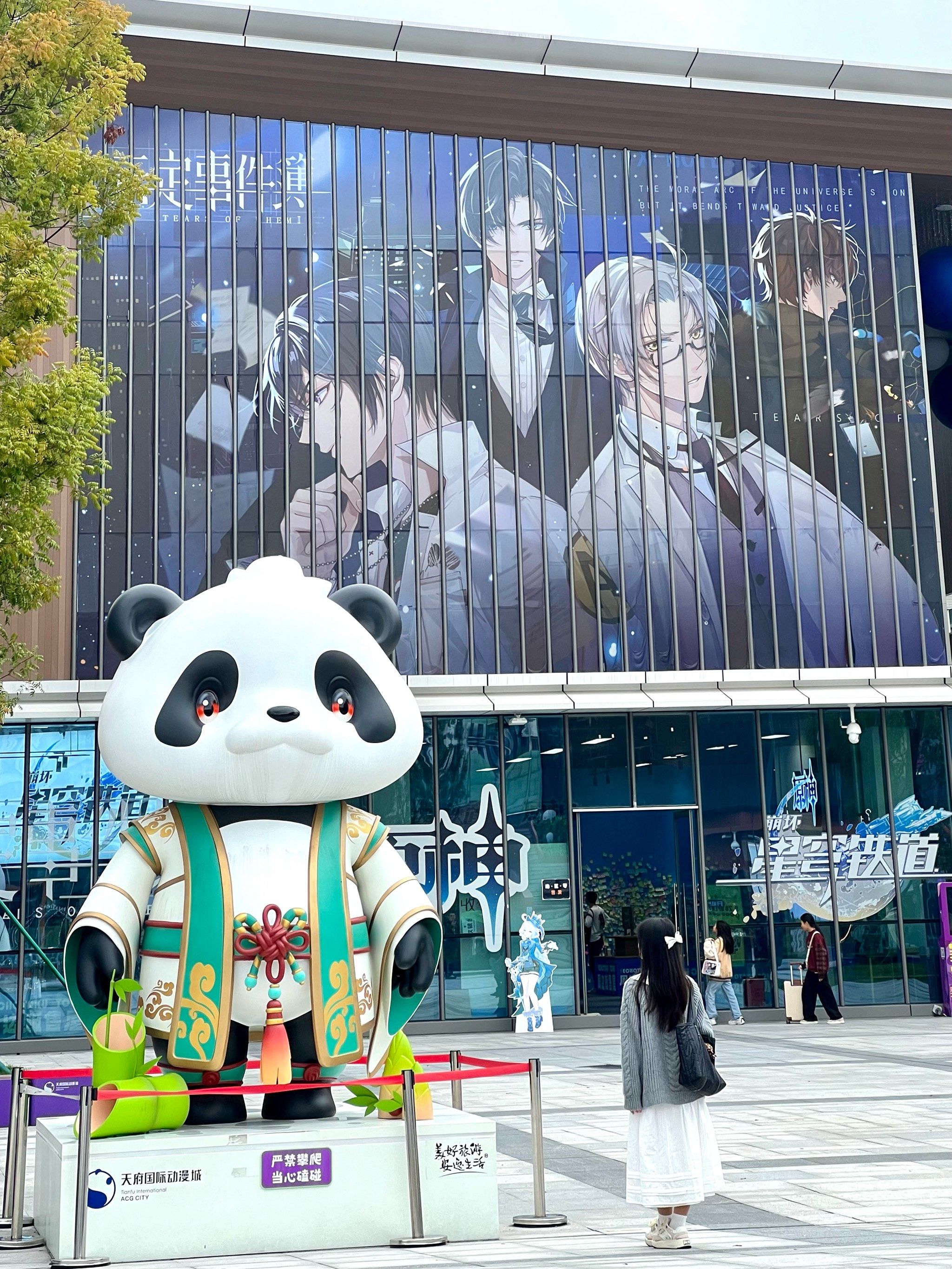 成都的.好震撼的动漫痛城啊