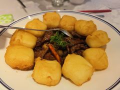 脆皮鲜奶拼蚝油牛肉-和记小菜(东方店)