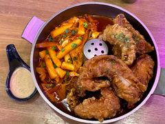 必点炸鸡翅配年糕-HOTISLAND海鸡岛·韩国料理(江南西店)