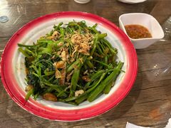 马来盏炒通菜-辉记炭烧海鲜大排档·老字号(福田店)
