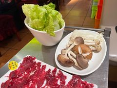 清炒秀珍菇-潮泰牛肉火锅 · 创于1992年(车公庙店)