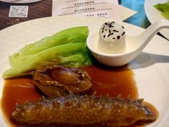 阿一鲍鱼扣辽参-富临饭店