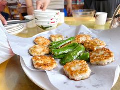 怀旧让鱼饼青椒-大笑饭堂(甲子桥店)