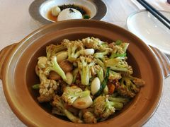 干锅有机花菜-渔公码头·九龙湾国际饭店