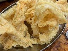 炸支竹-广宁炭炉鸡煲·富临门饭店