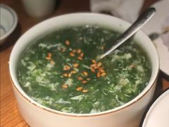 荠菜鱼米羹-庆余楼·用心与食材·特色菜&灶头面(仙蠡墩店)