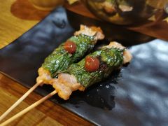 烤梅子味鸡肉串-鸟内会居酒屋(得意潮馆店)