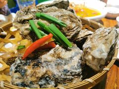 竹篮生蚝-全渔村小海鲜
