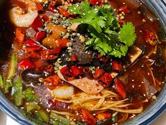 海鲜毛血旺-绿茶餐厅(西单老佛爷店)
