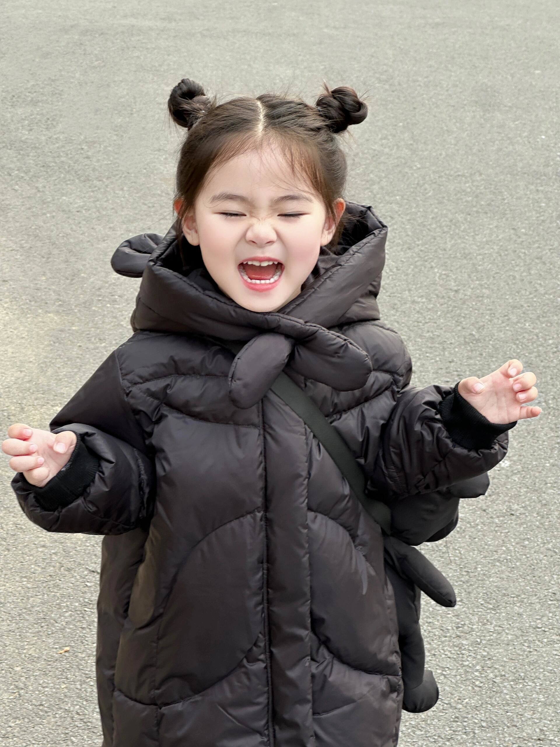 女孩子扎双丸子头真的好可爱啊