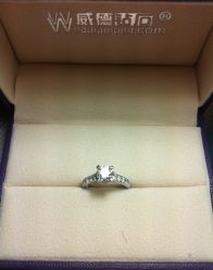 戒指 1ct D vs1-威德钻石-克拉钻大本营(南京东路店)
