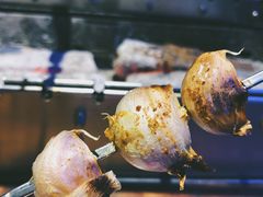 烤大蒜-三个蒙古大叔羊肉串(大宁店)