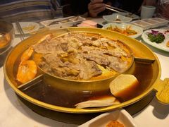 水煎肉-猪啊牛呀羊啊铜盘烤肉(正大广场店)