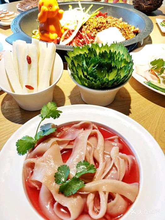 港火火锅网红私厨火锅极品鹅肠图片 - 第1张