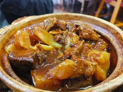 牛腩牛筋萝卜煲-熠盛粤味·顺德桑拿鸡(永康路店)