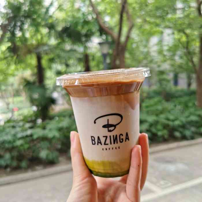 bazinga coffee(天山西路店)-"夏天的时候喝过它家的绿豆棒冰拿铁,不