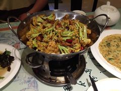 干锅有机菜花-萧记三鲜烩面(郑汴路店)